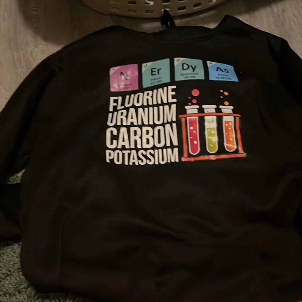Black hoodie